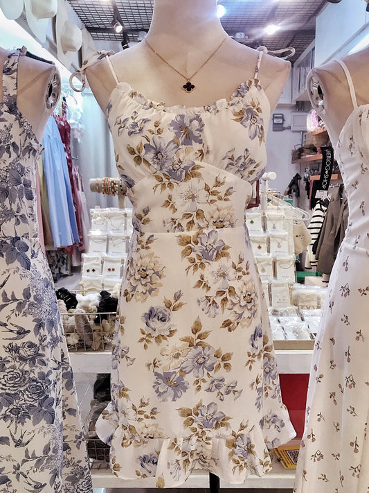 ARIA Premium Floral Mini Dress