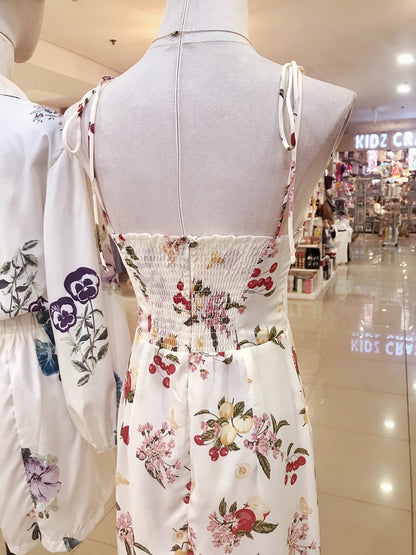 AVERIE Premium Floral Midi Dress