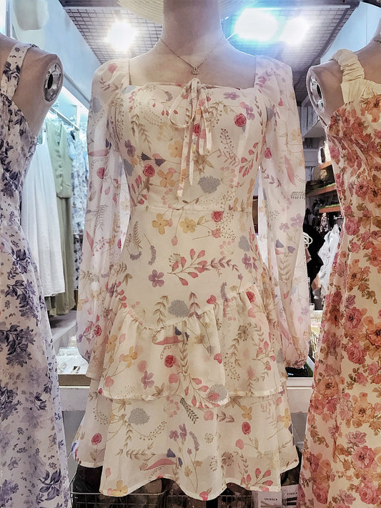 ZARIA Premium Floral Mini Dress