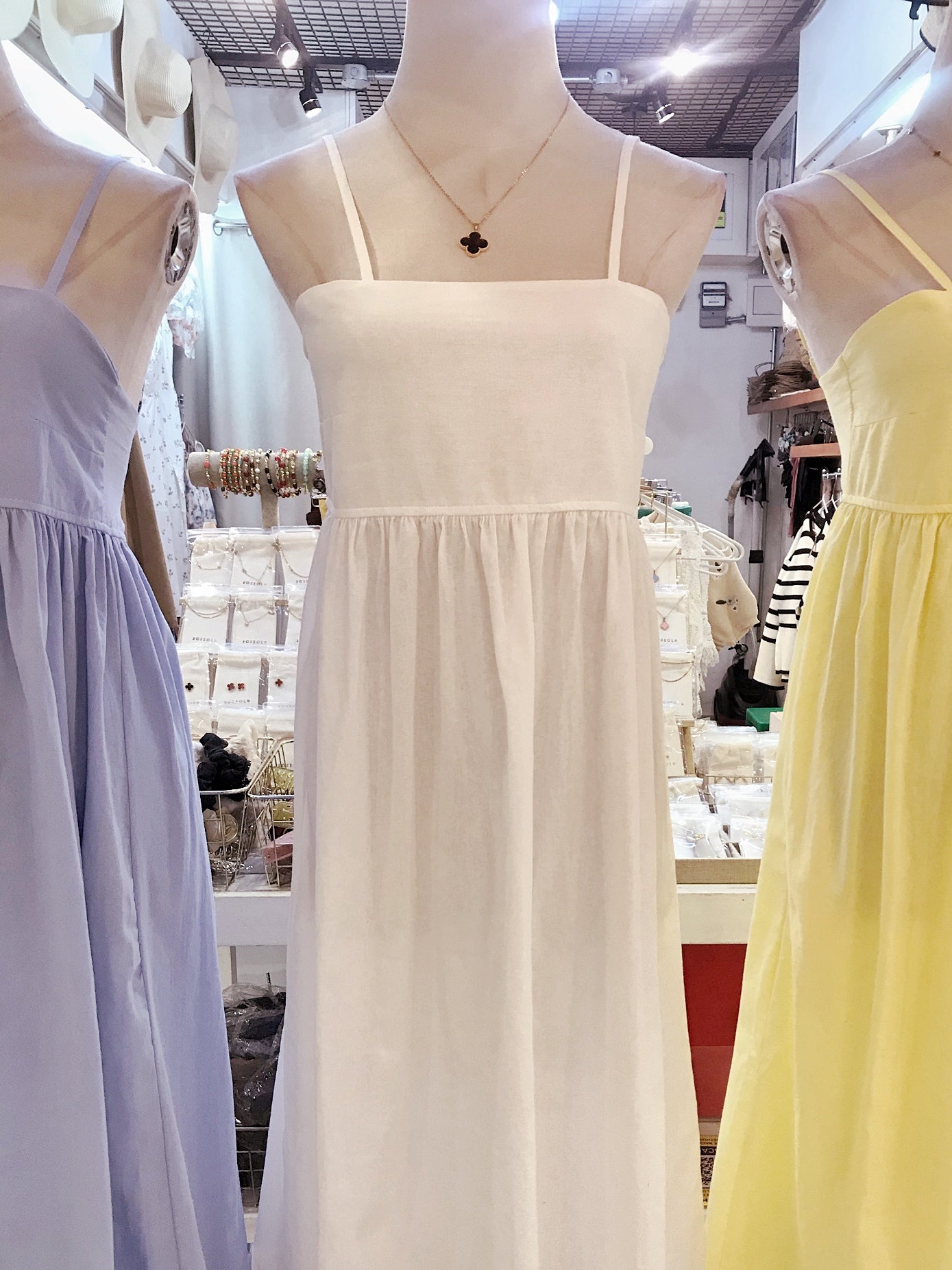MONIKA Cotton Midi Dress